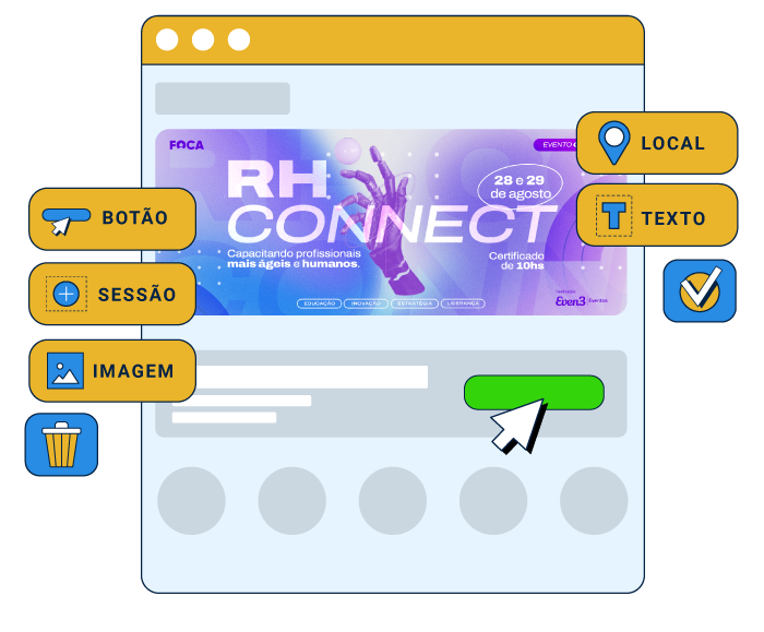 Crie um site de eventos para divulgação
