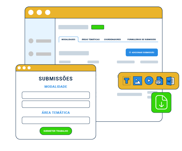 Automatize a submissão de trabalhos