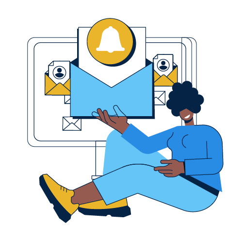 Notifique pessoas E-mail marketing para eventos