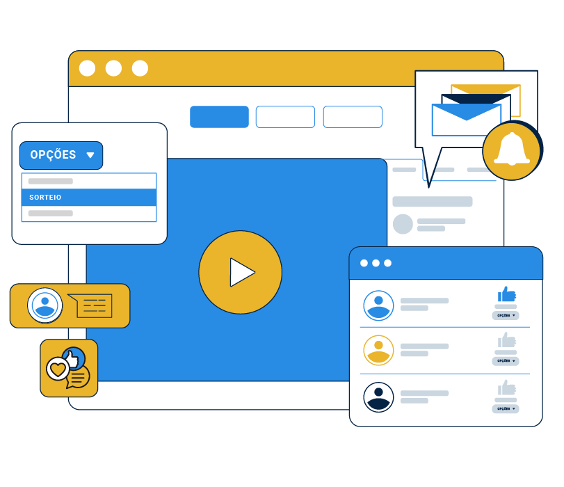 engajamento em eventos online